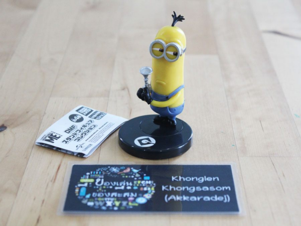 2.Gashapon DMF Minion Stand Figure Collection - Minion Kevin Number B
