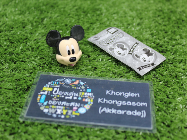 1.Gashapon Disney Character Fashion Ring ♥ Spacey - Mickey Mouse