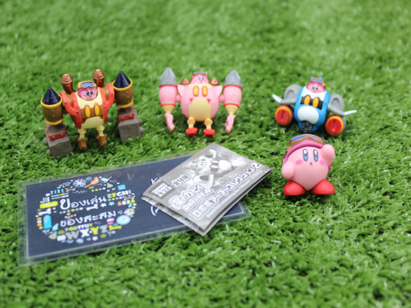 Gashapon Anime Kirby of the Stars Robobot Planet Armor Collection 2 - Complete Set