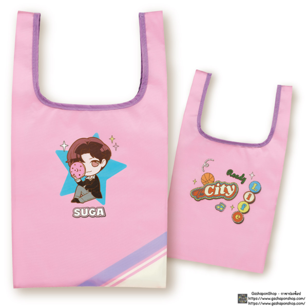 3.Gashapon BTS TinyTAN Dynamite Ver. Cap Bag – Suga