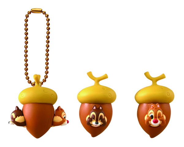 5.Gashapon Disney Chip & Dale Acorn CoroCoro Mascot 2 - Chip & Dale