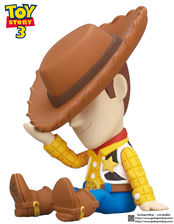 1.Gashapon Disney Toy Story Hide & Seek Figure - Woody