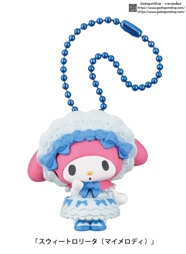 1.Gashapon My Melody Kuromi Sweet ♡ Light Blue Lolita Ver. - Sweet Lolita My Melody