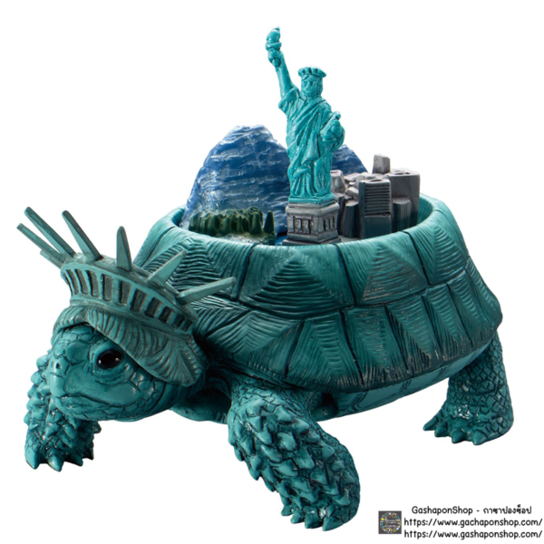 2.Gashapon Continent Tortoise Figure - North American Continent Tortoise