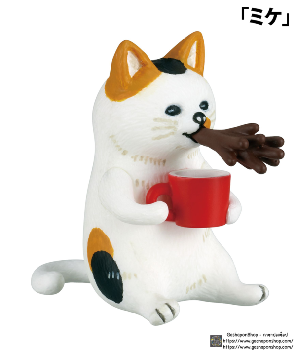 2.Gashapon Pokefasu Cat Tongue - Mike