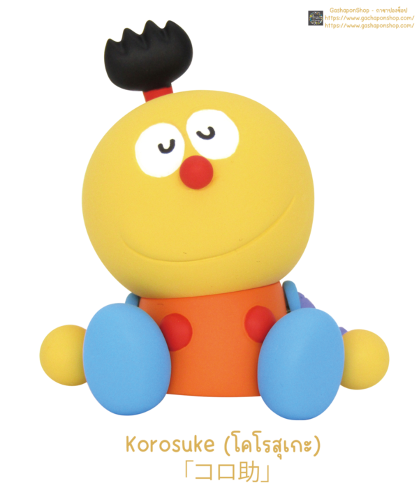 4.Gashapon Fujiko F. Fujio 90th Anniversary Shoulder Lean Fig. - Korosuke