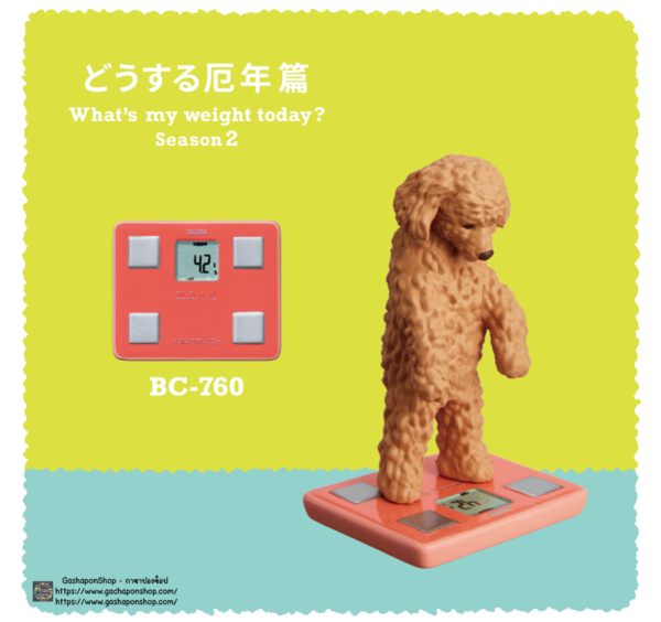 4.Gashapon Tanita x What’s My Weight Today Season 2 - BC-760 (Dog) What to do about your Unlucky Year