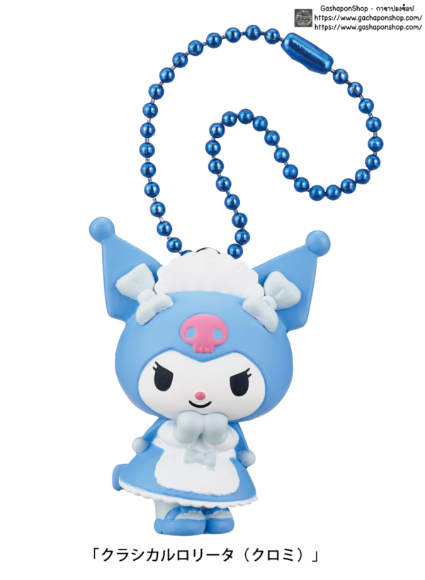 5.Gashapon My Melody Kuromi Sweet ♡ Light Blue Lolita Ver. - Classical Lolita Kuromi