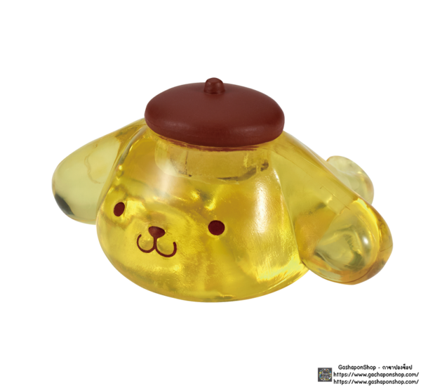 5.Gashapon Sanrio Fashion Ring Jewel Clear - Pompompurin