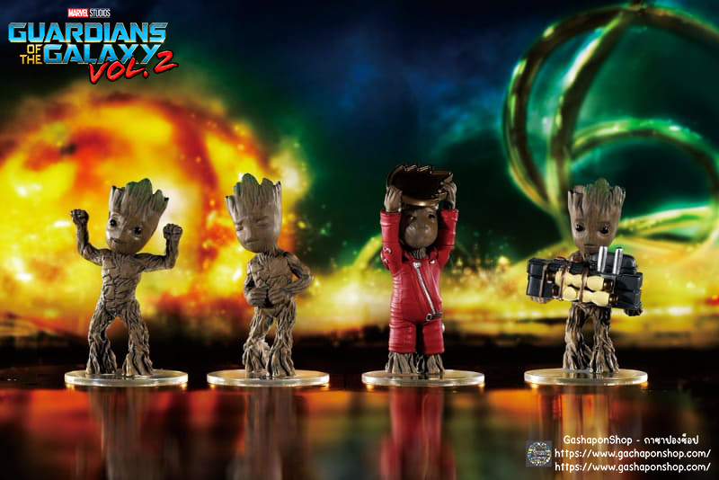 Gashapon Marvel Guardians of the Galaxy Vol.2 Remix Groot 